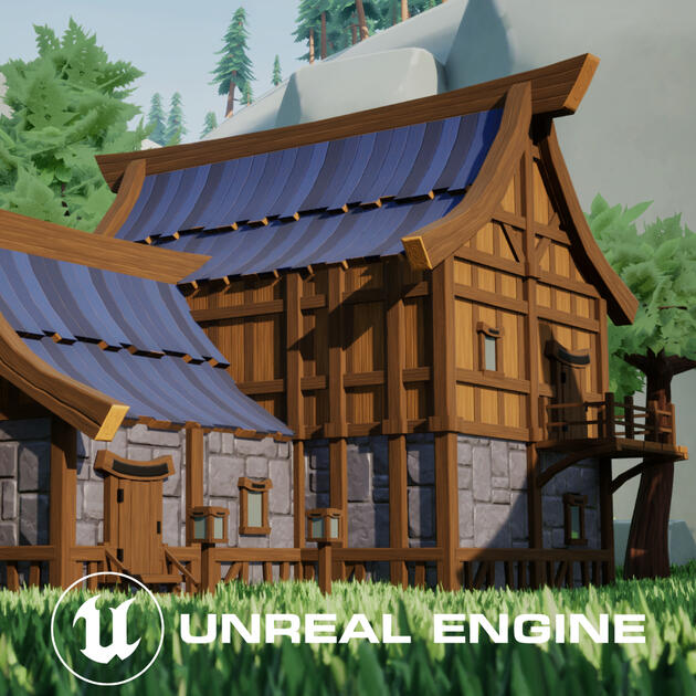 Stylised Modular Village